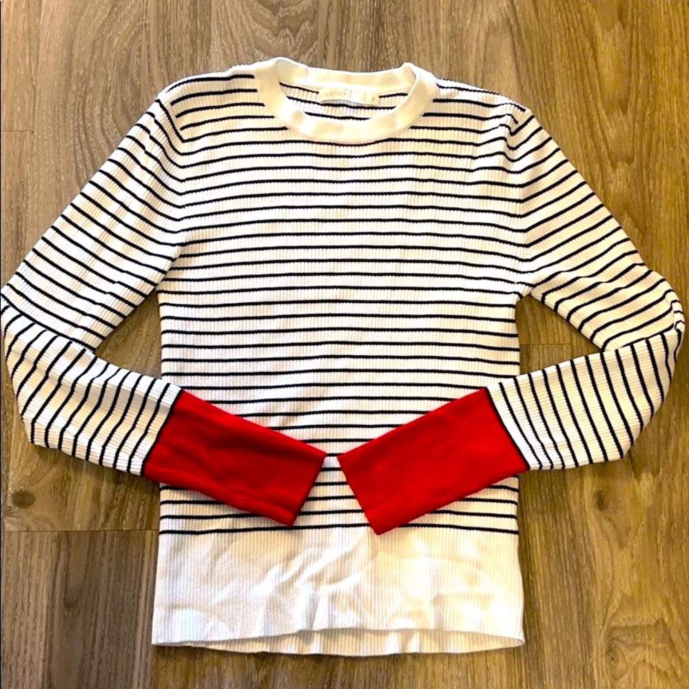 Sweater striped top